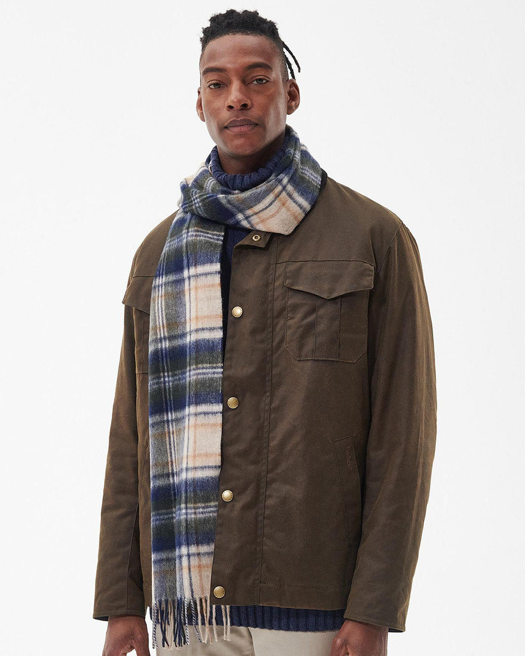 Barbour New Check Scarf