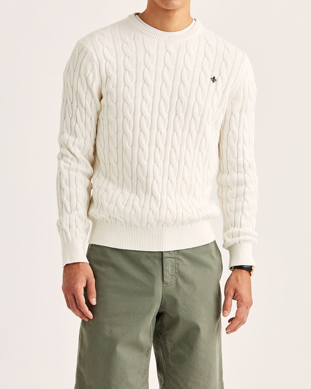 Morris Ethan Cable Oneck