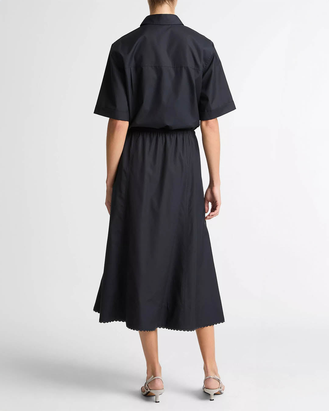 Vince Scallop Maxi Skirt