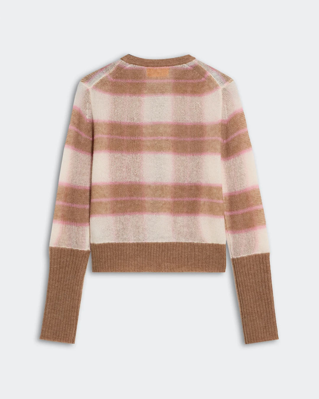 Guest In Residence Shadow Plaid Cardigan