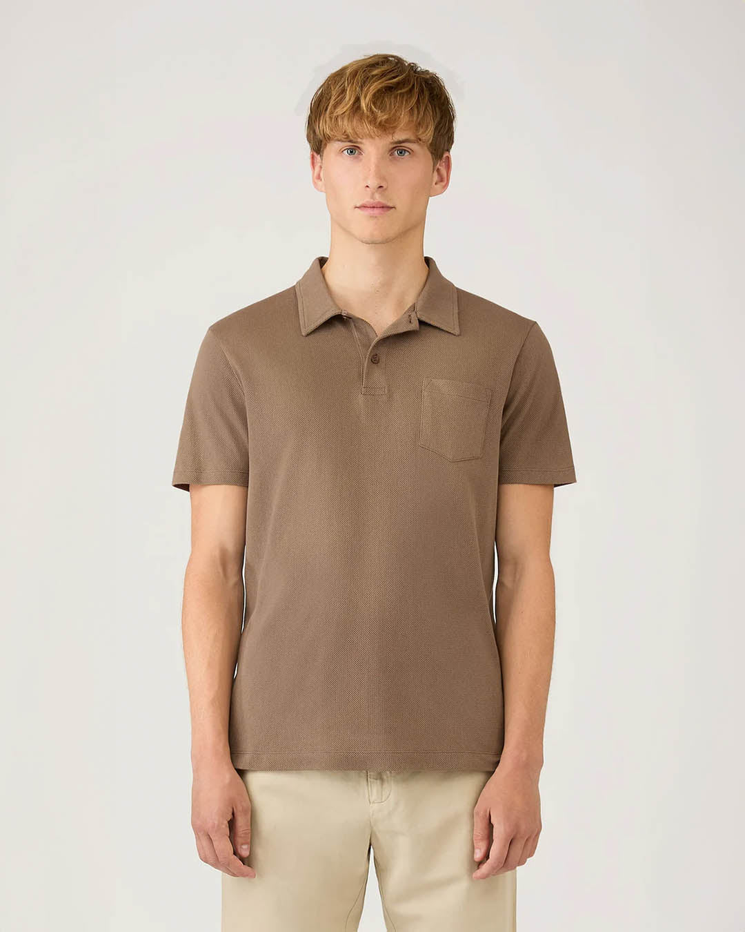 Sunspel Short Sleeve Riviera polo