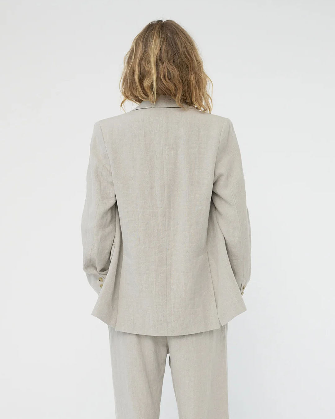 AF Agger Linen Straight Blazer