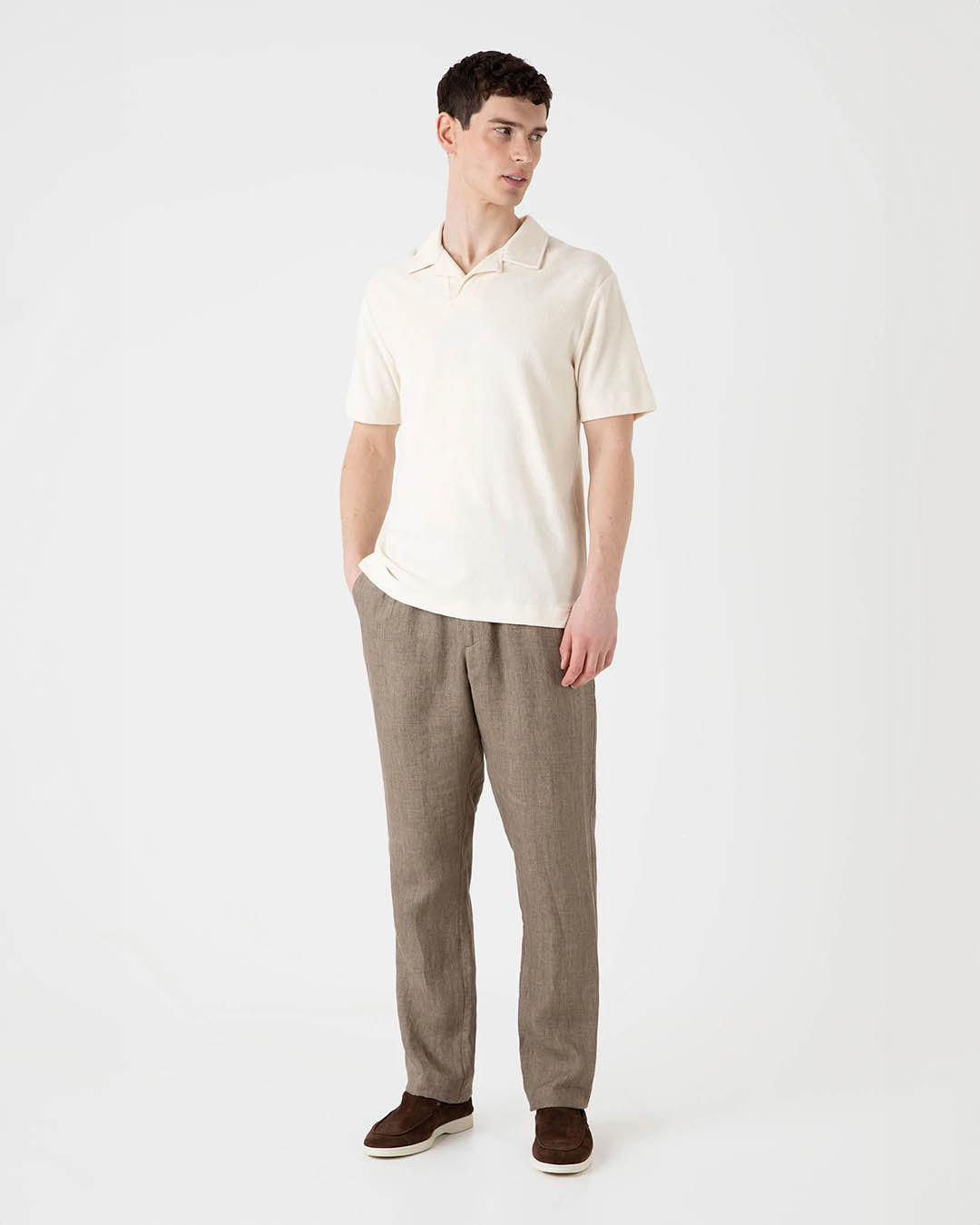 Sunspel Towelling Polo Shirt