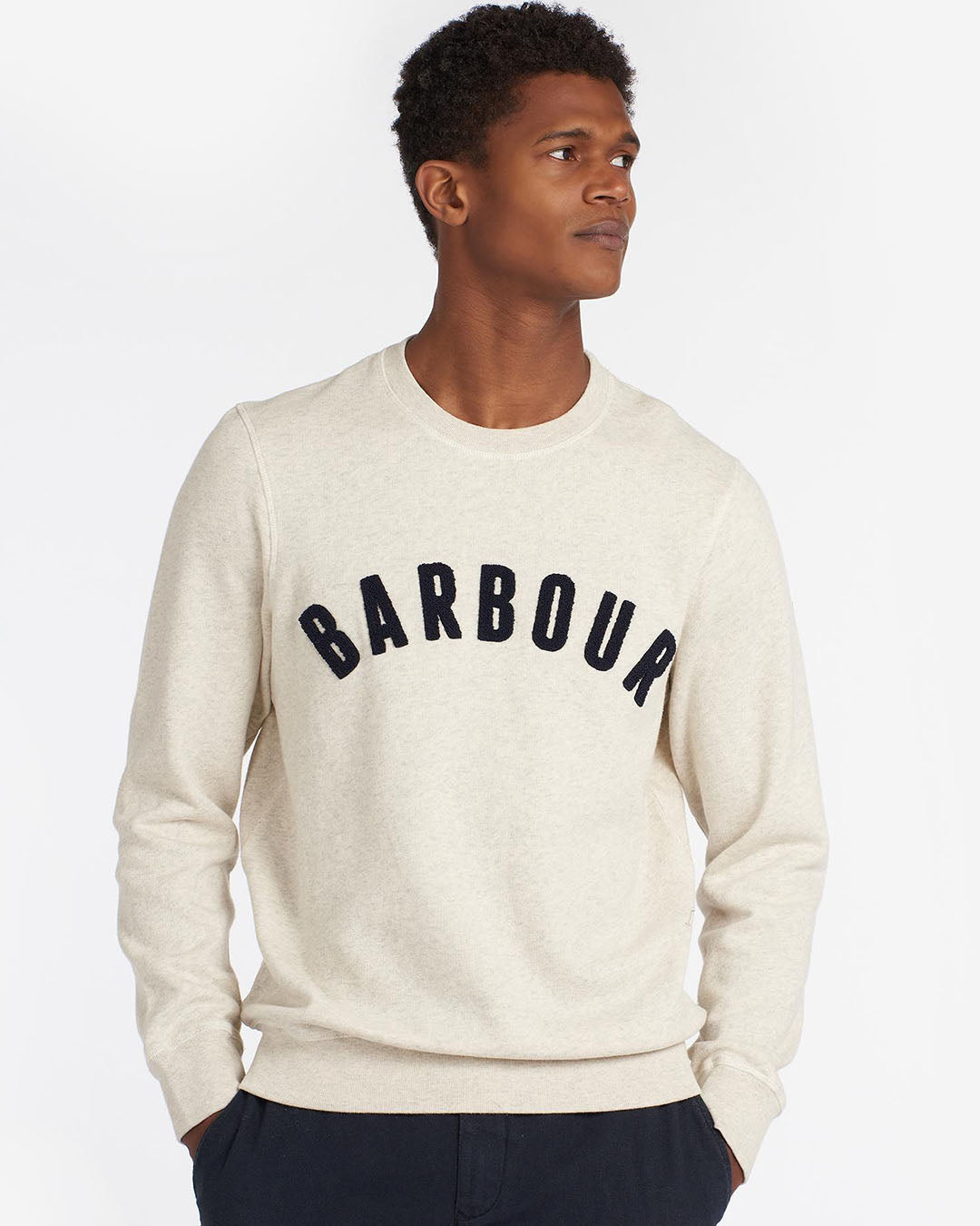 Barbour Prep Logo Crew Neck Sweater