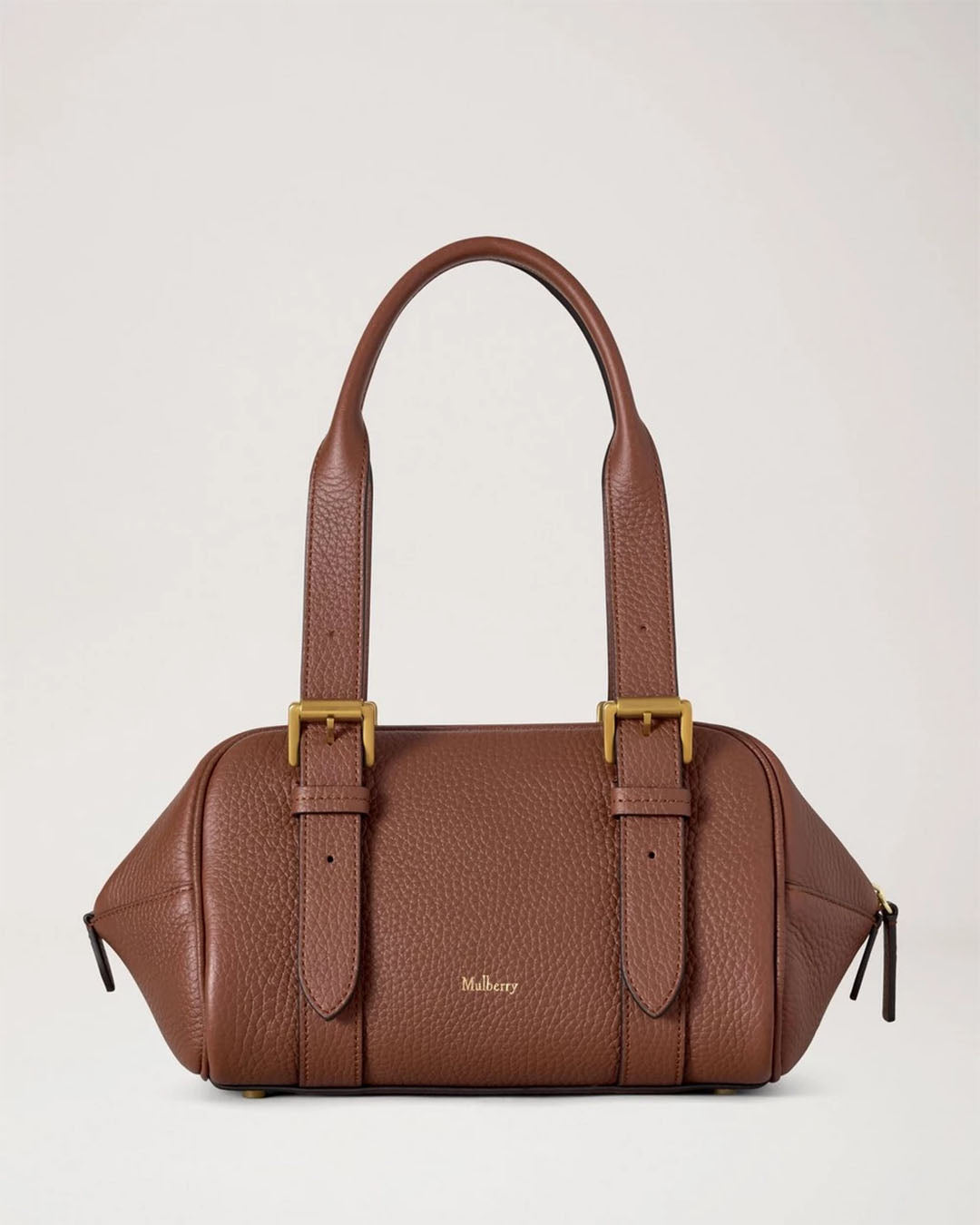 Mulberry Small Boston Heavy Grain