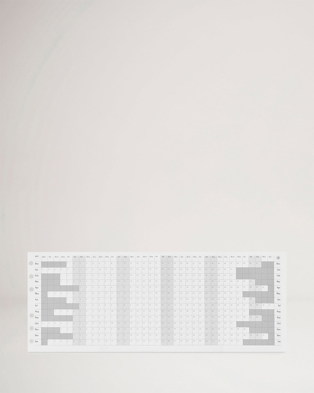 Mulberry 2027 Agenda Diary Insert