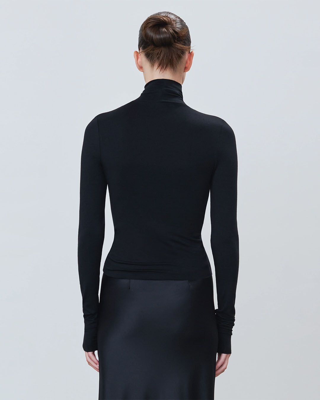 Eterne Fitted Turtleneck Top