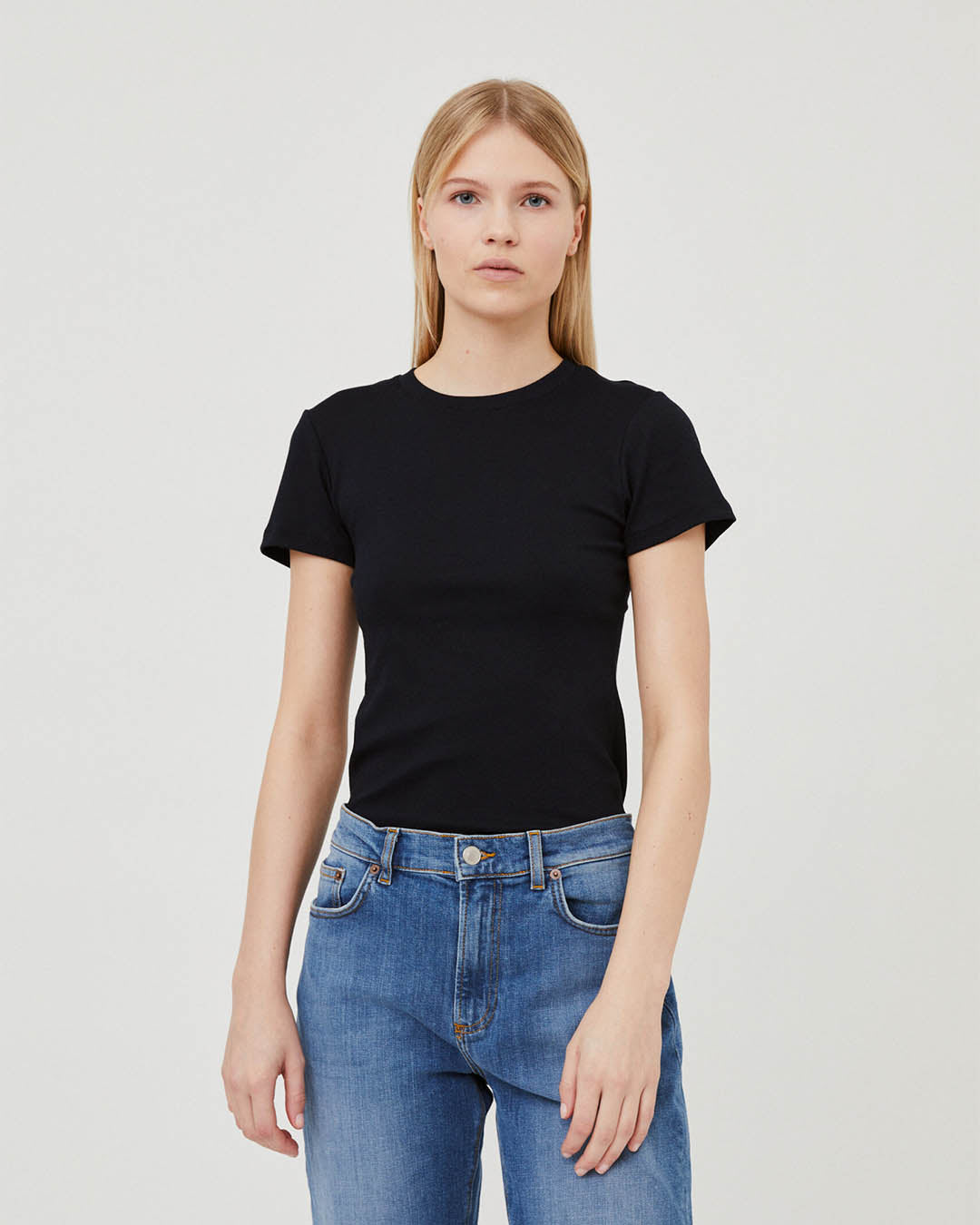 Julie Josephine Roundneck Cotton Jersey Tee