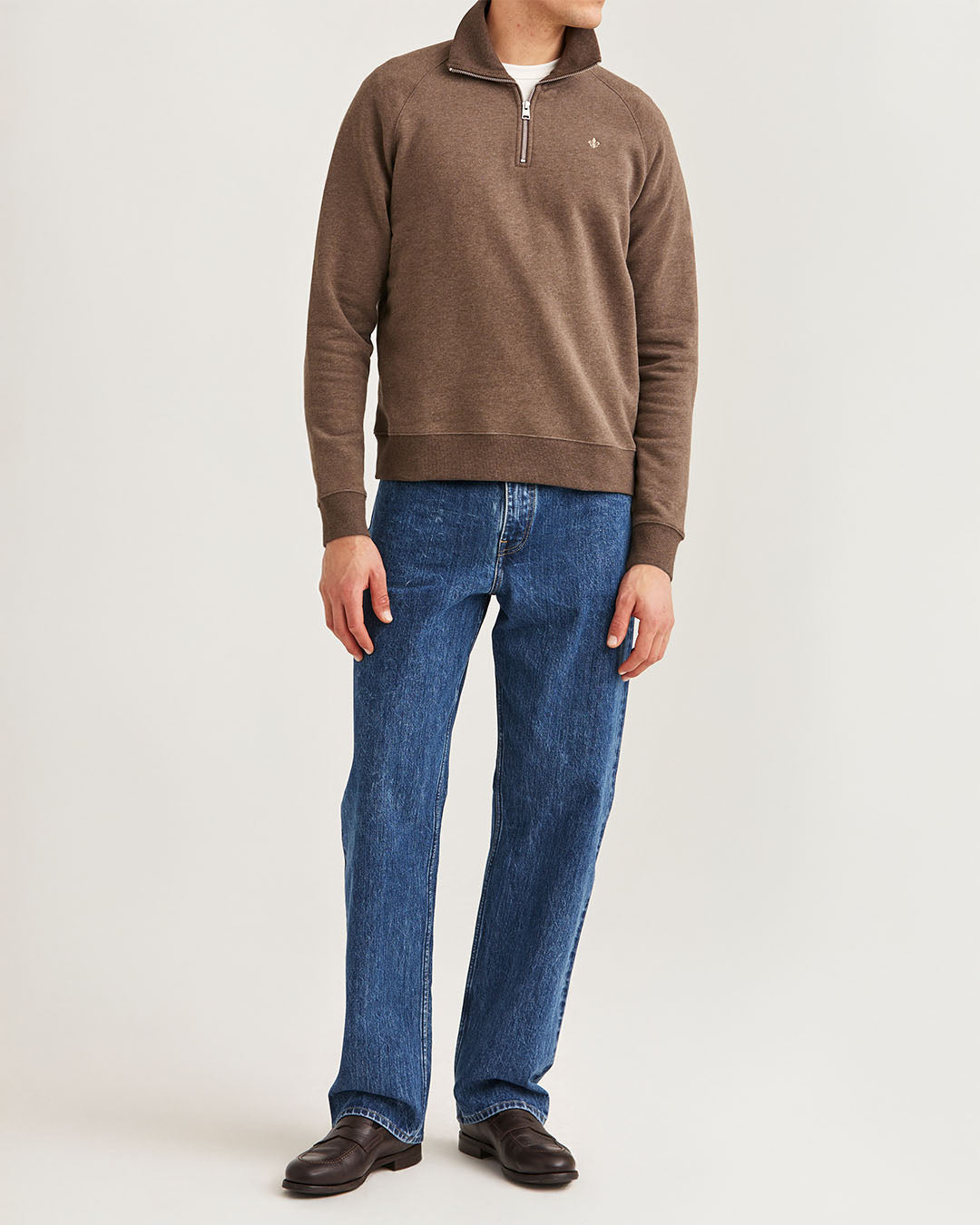 Morris Maryon Half Zip Sweatshirt