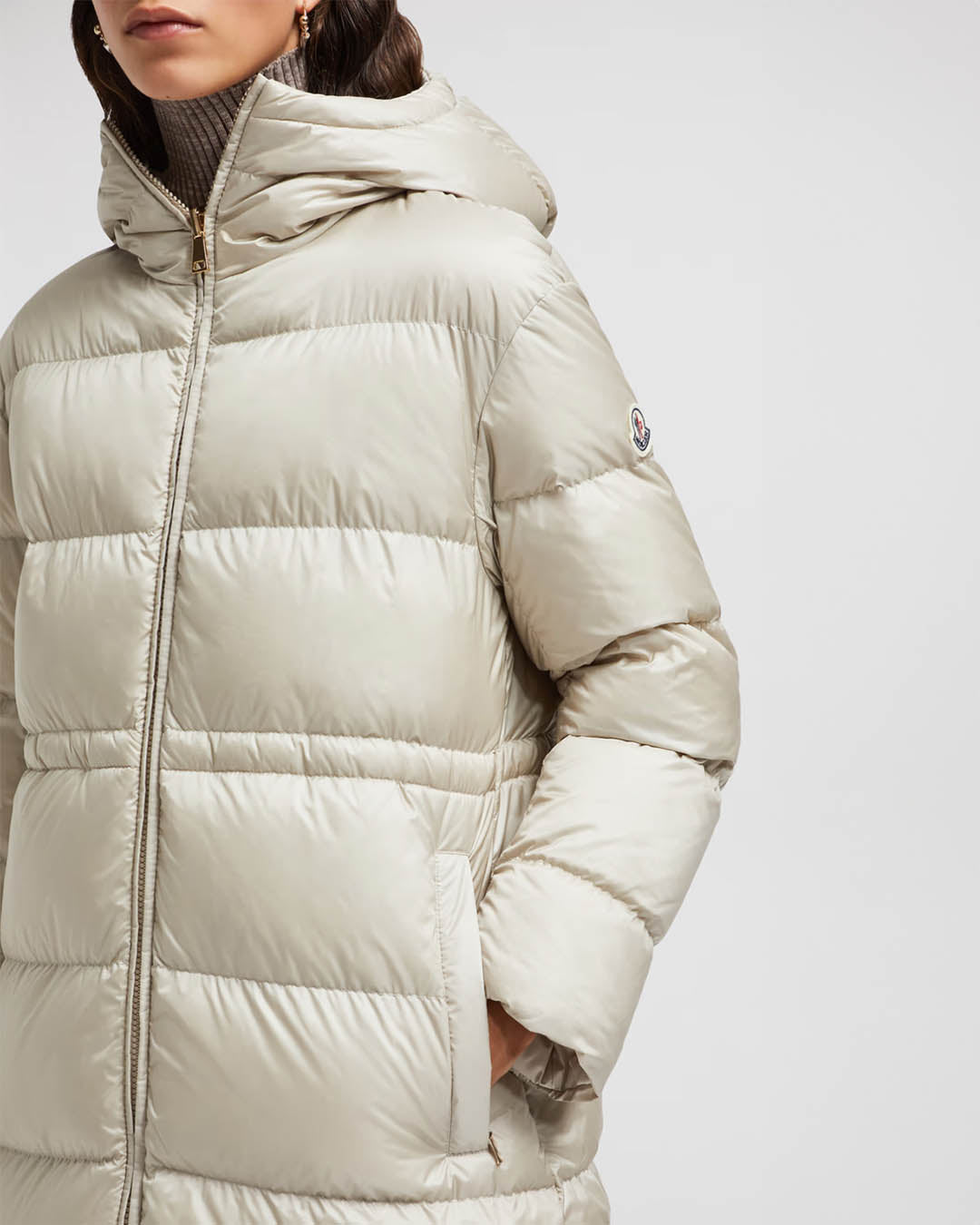 Moncler Boulogne Long Coat