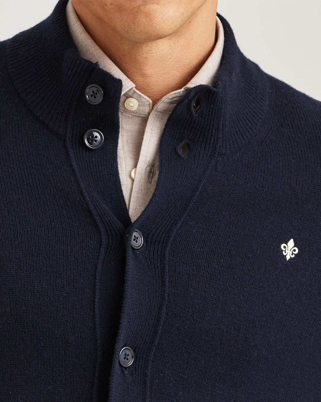 Morris Hertford Button Cardigan