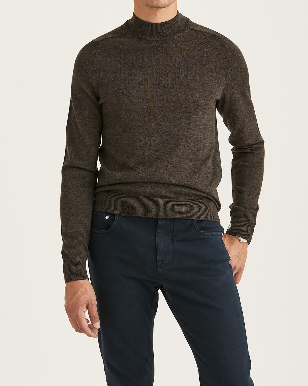 Morris Merino Mock Neck