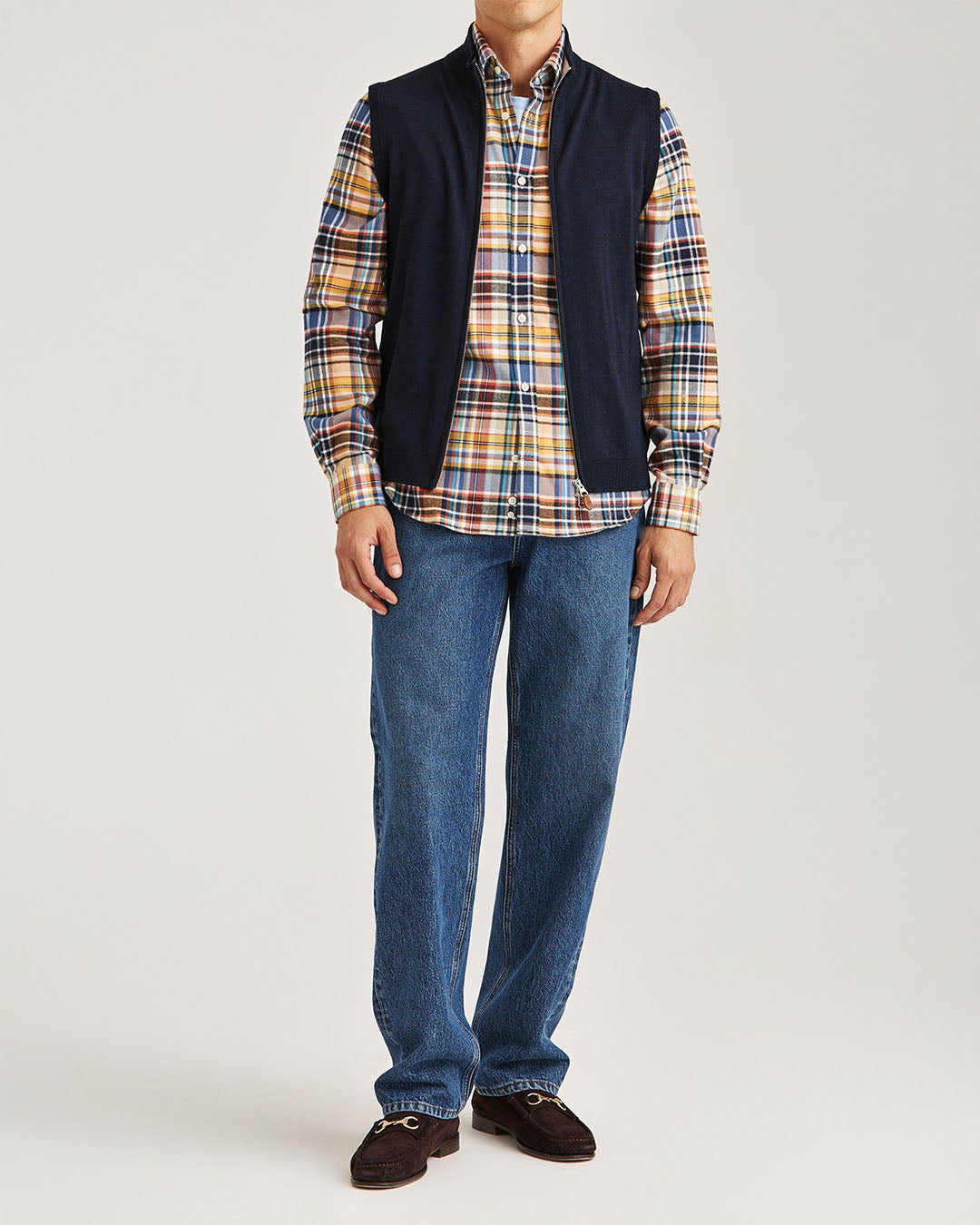 Morris Merino Zip Vest