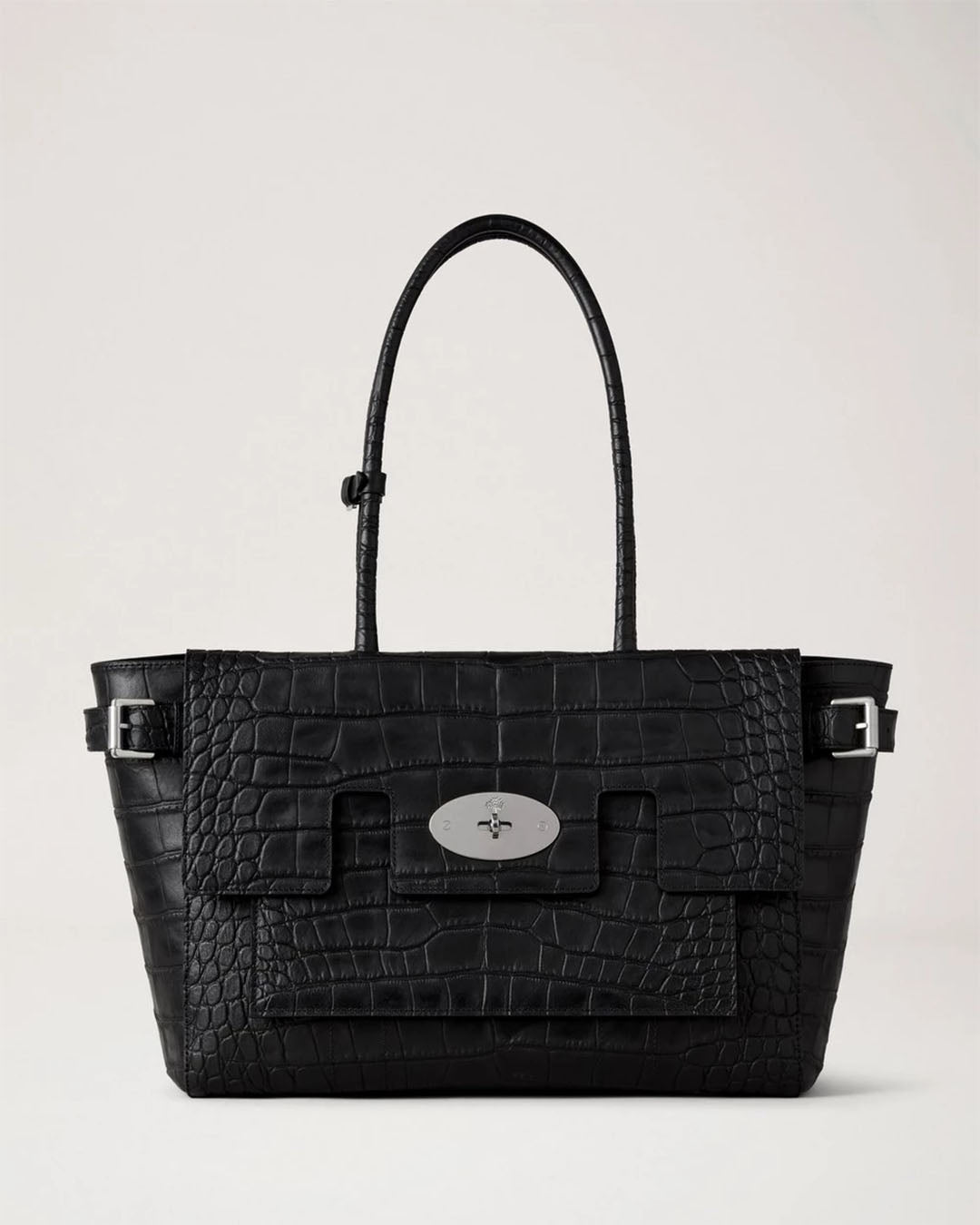 Mulberry Buckle Bayswater Croc NVT