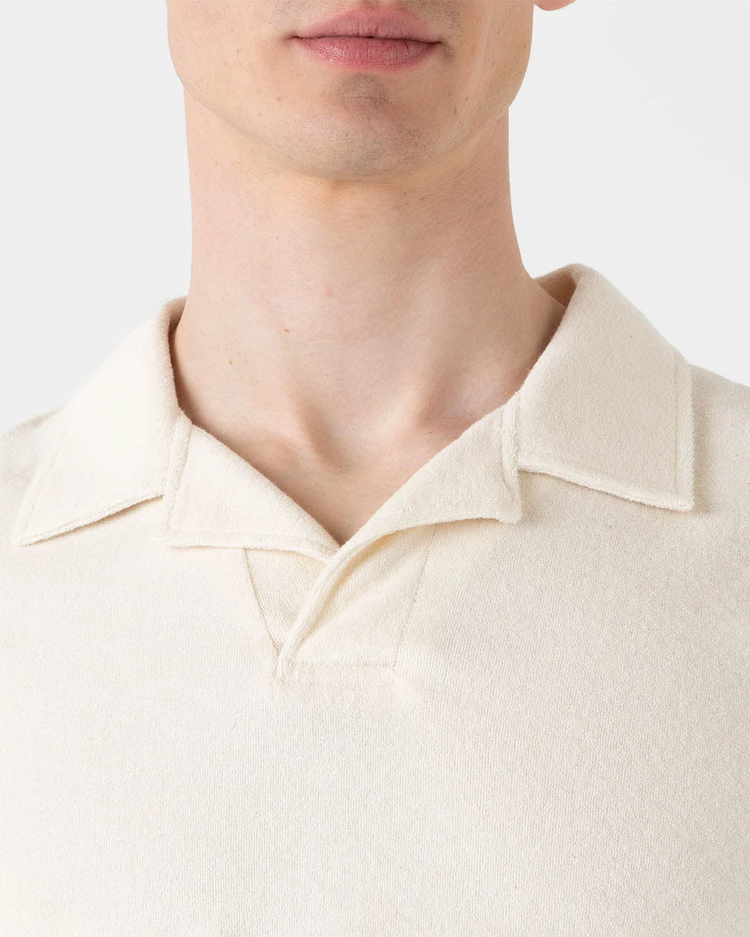 Sunspel Towelling Polo Shirt