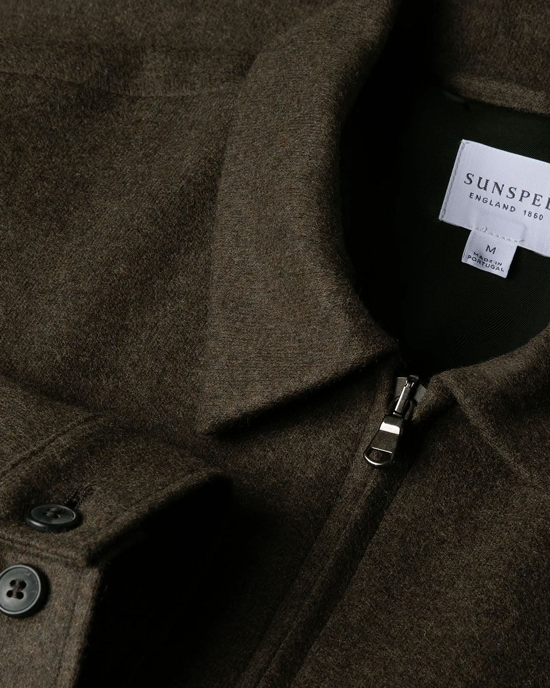 Sunspel Boiled Wool Jacket