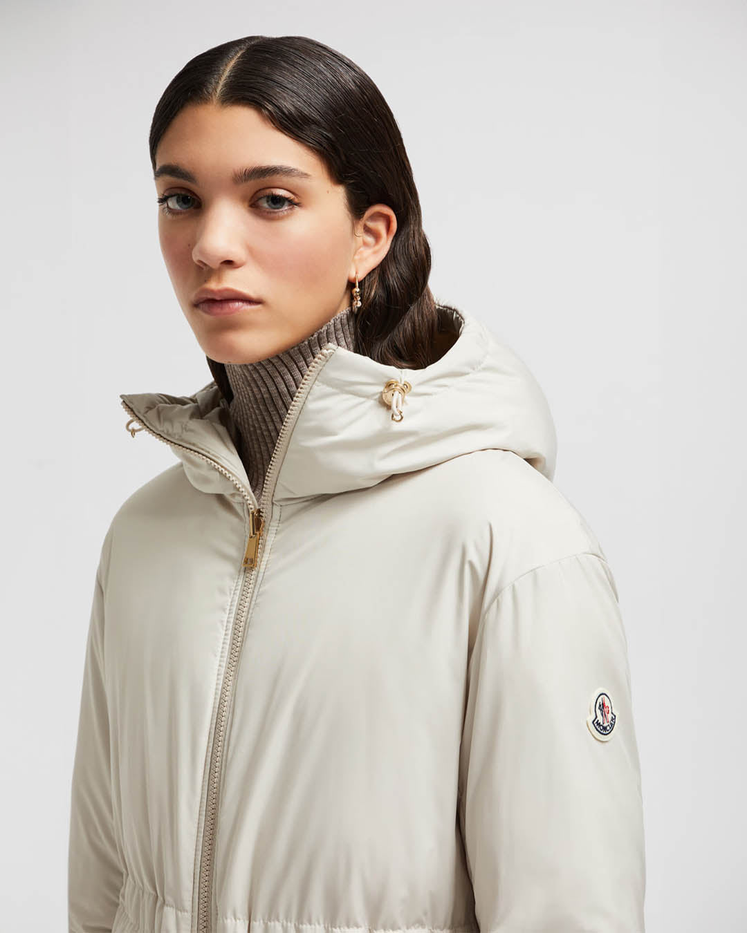 Moncler Boulogne Long Coat