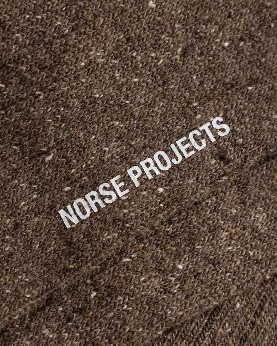 Norse Projects Bykle Neps Wool Rib Sock
