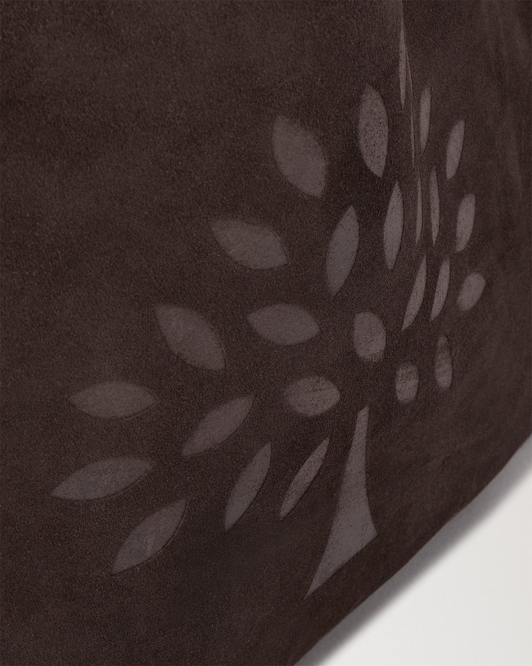Mulberry Suede Tree Tote