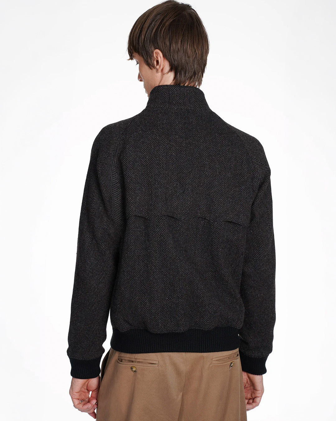 Baracuta Herringbone Wool