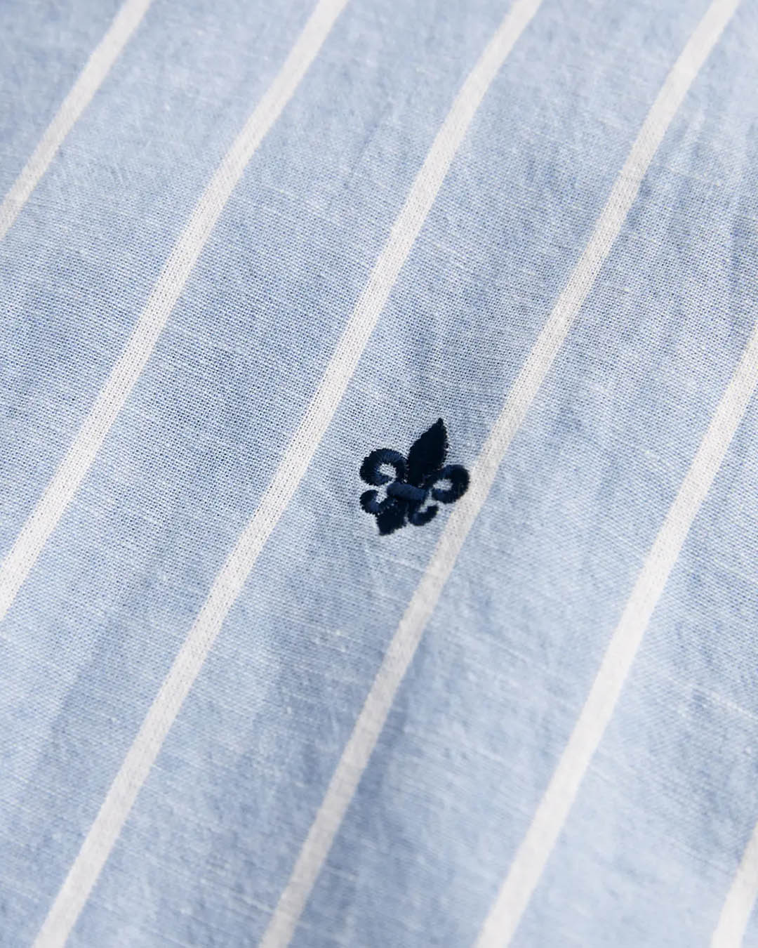 Morris Douglas Linen Mix Stripes Shirt