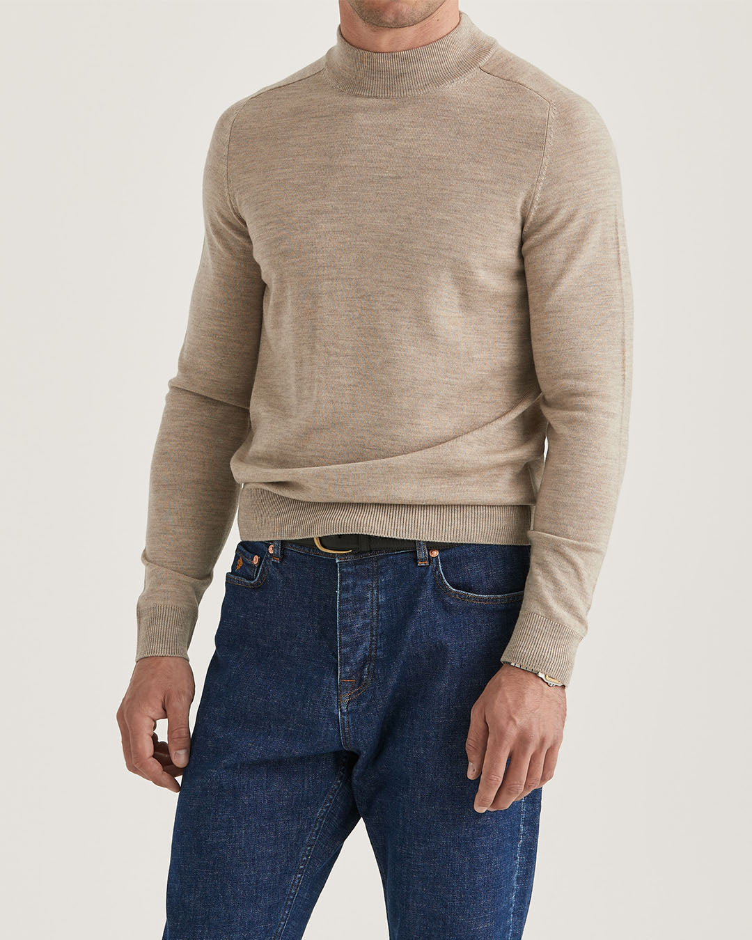 Morris Merino Mock Neck