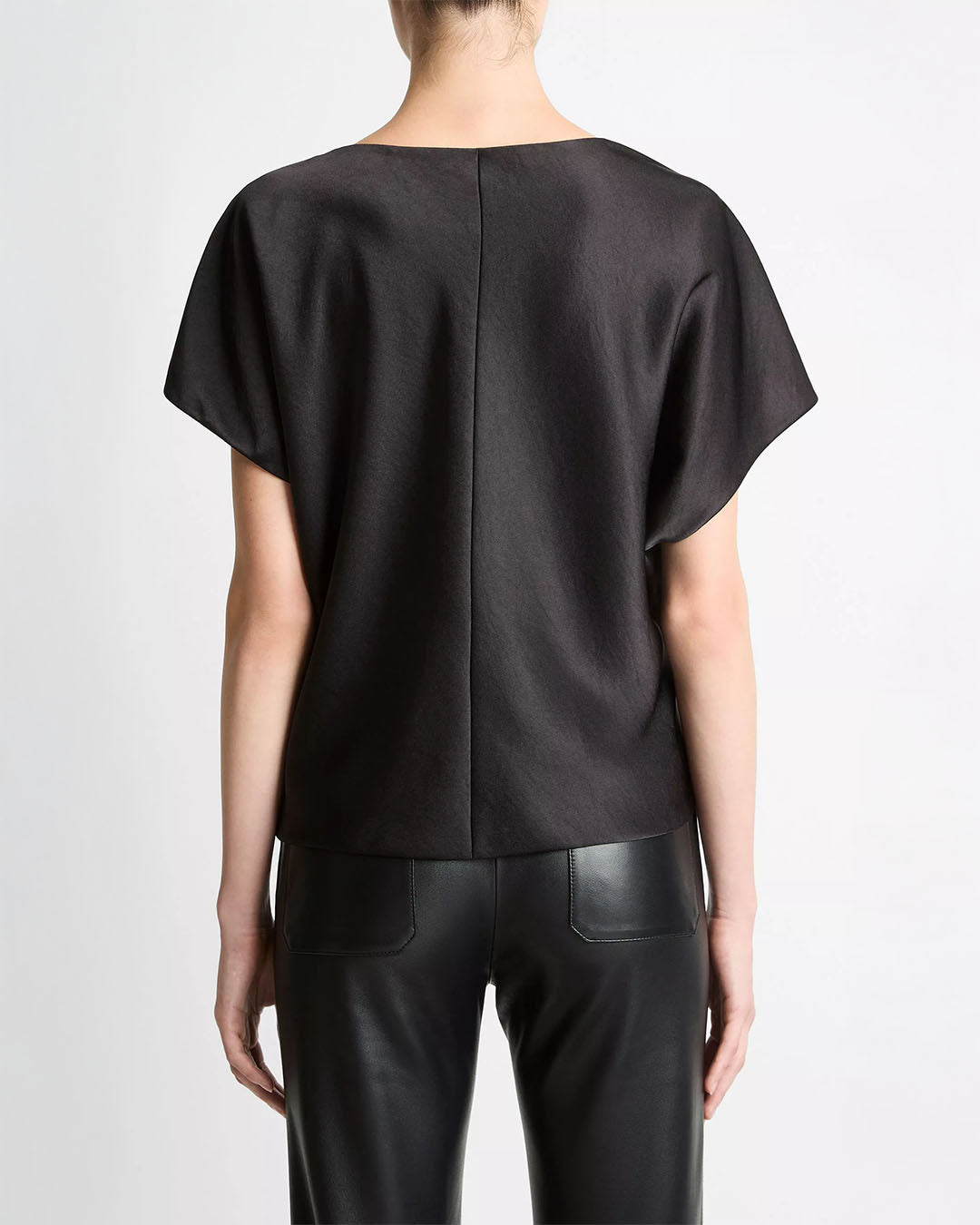 Vince Draped Dolman SLV Blouse