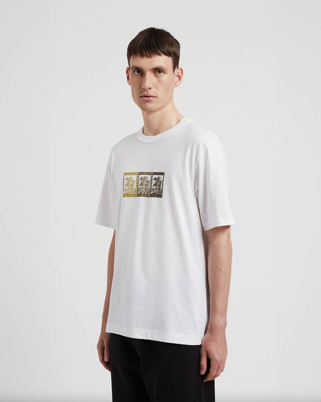 Norse Projects Holger Post Stamp Print T-Shirt