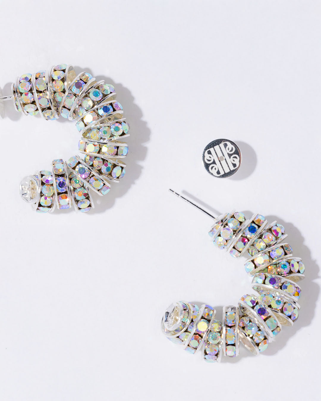 Pearl Octopuss.Y Mini Diamond Hoops