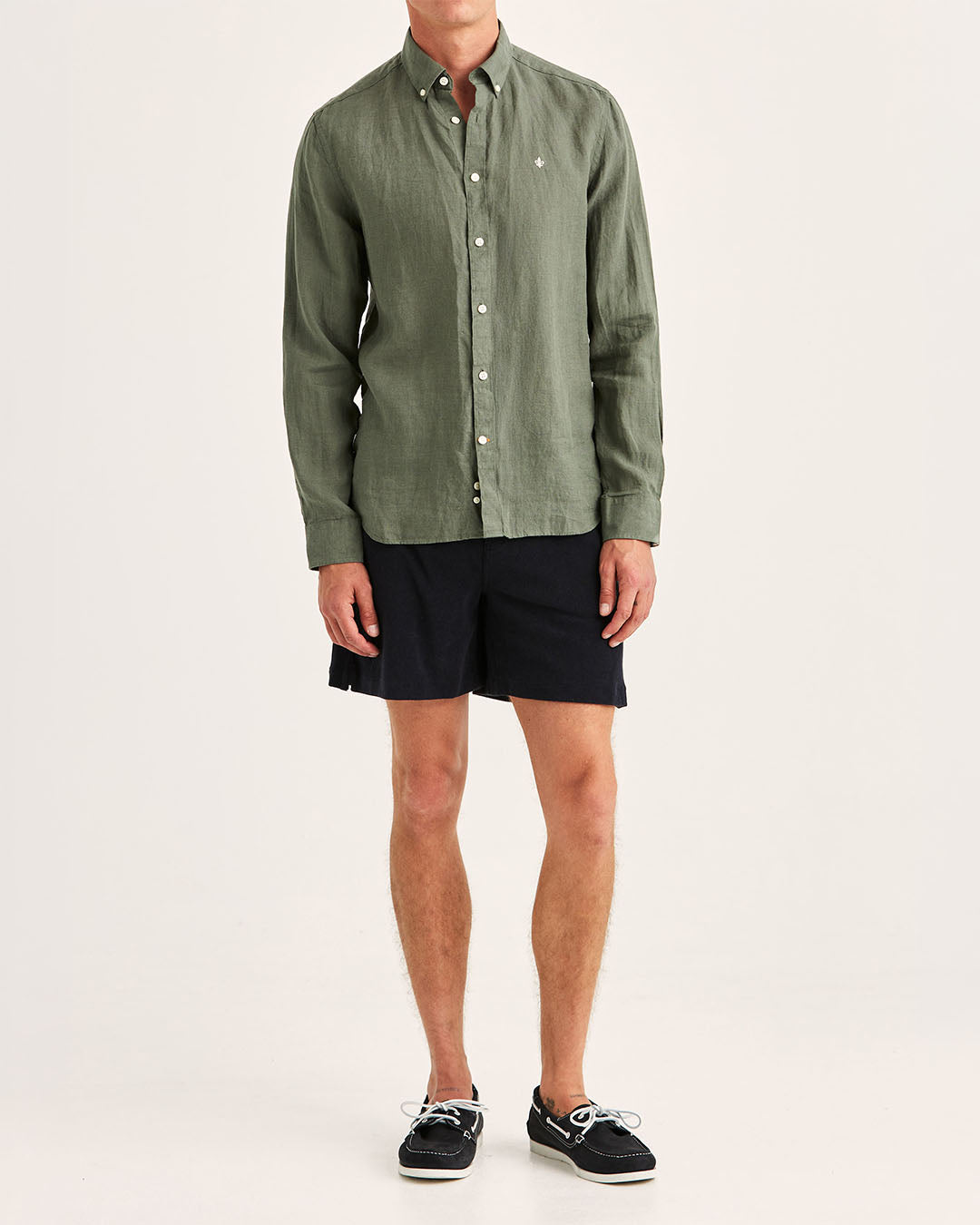 Morris Douglas Linen Shirt