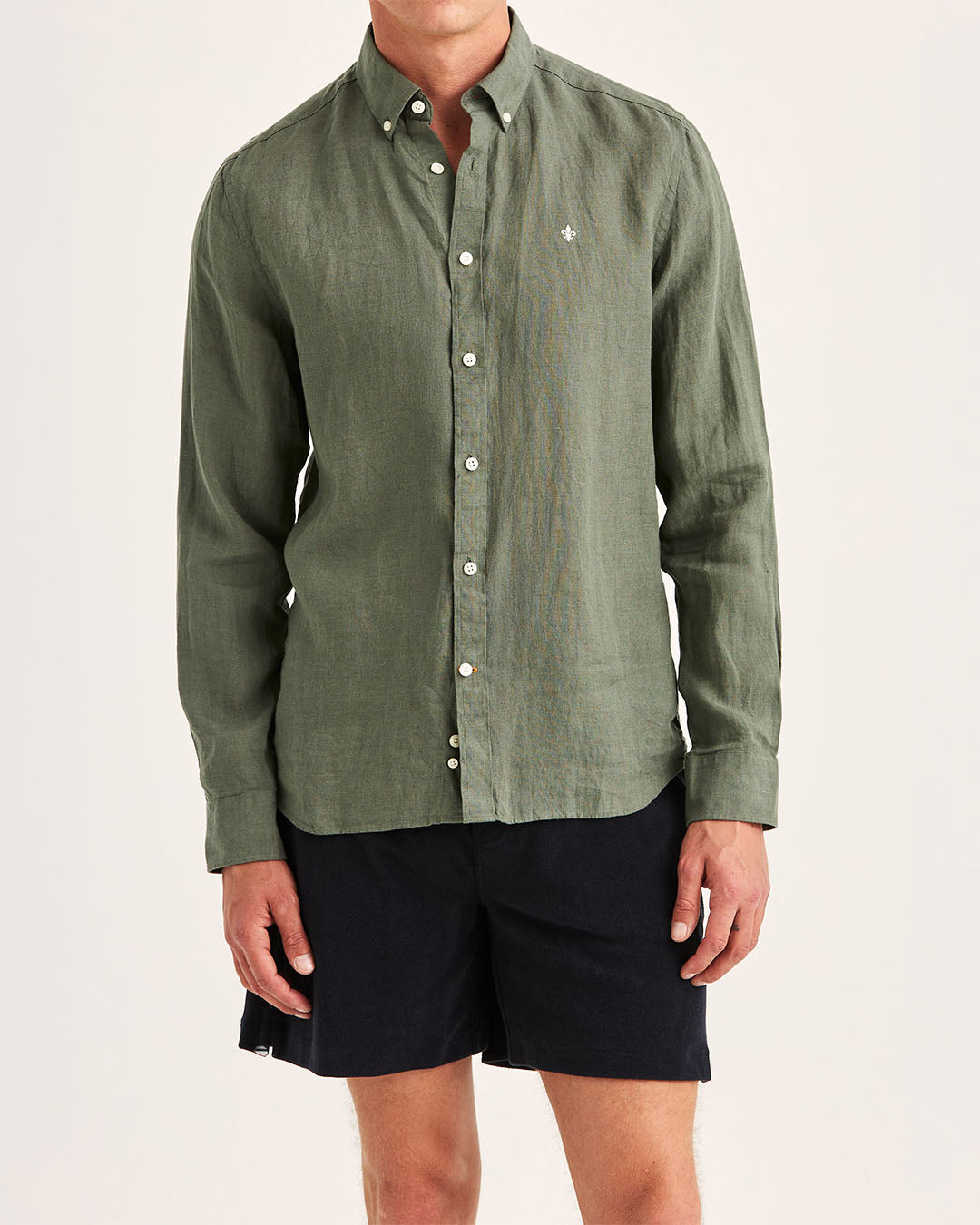 Morris Douglas Linen Shirt