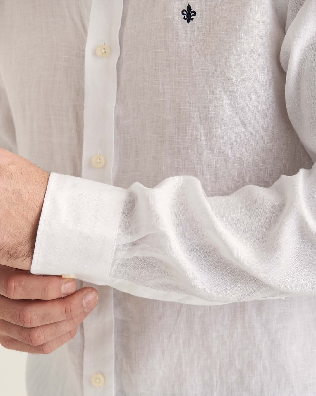 Morris Douglas Linen Shirt