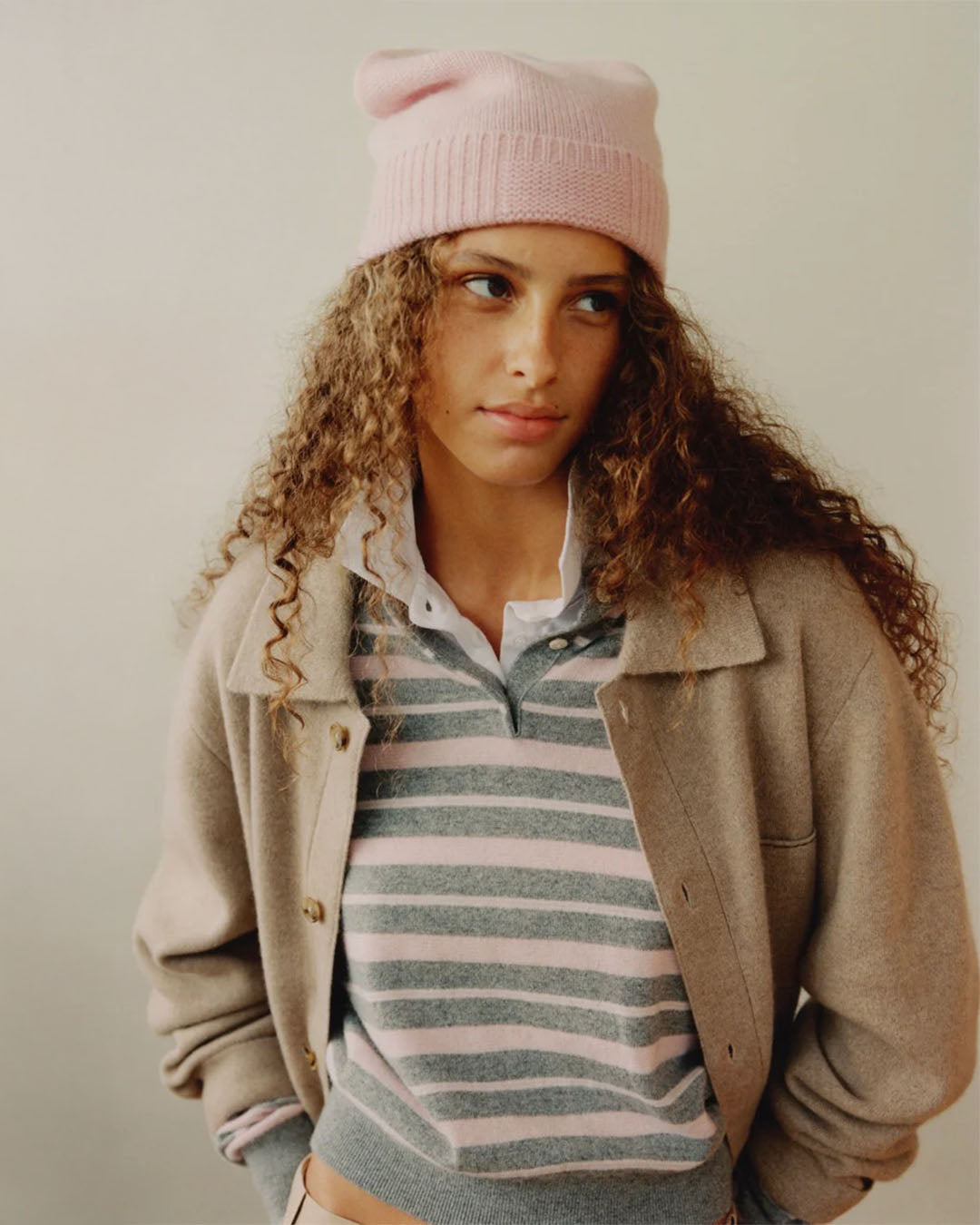 Guest In Residence Collegiate Stripe Polo