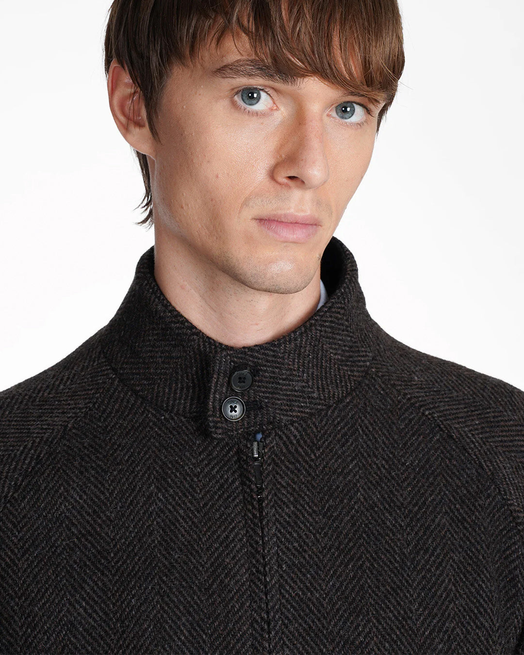 Baracuta Herringbone Wool