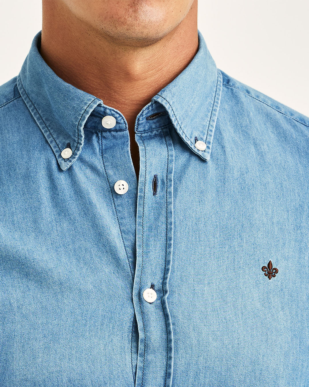 Morris Light Denim Shirt