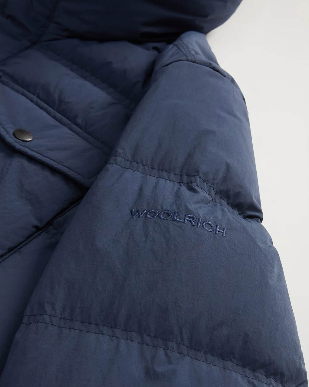 Woolrich Garment Dyed Puffer Jacket