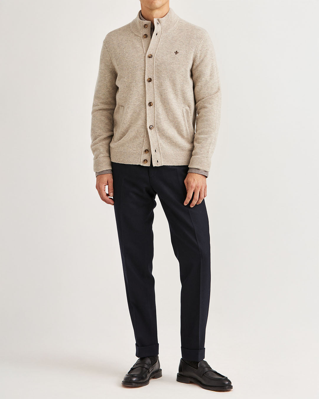 Morris Hertford Button Cardigan