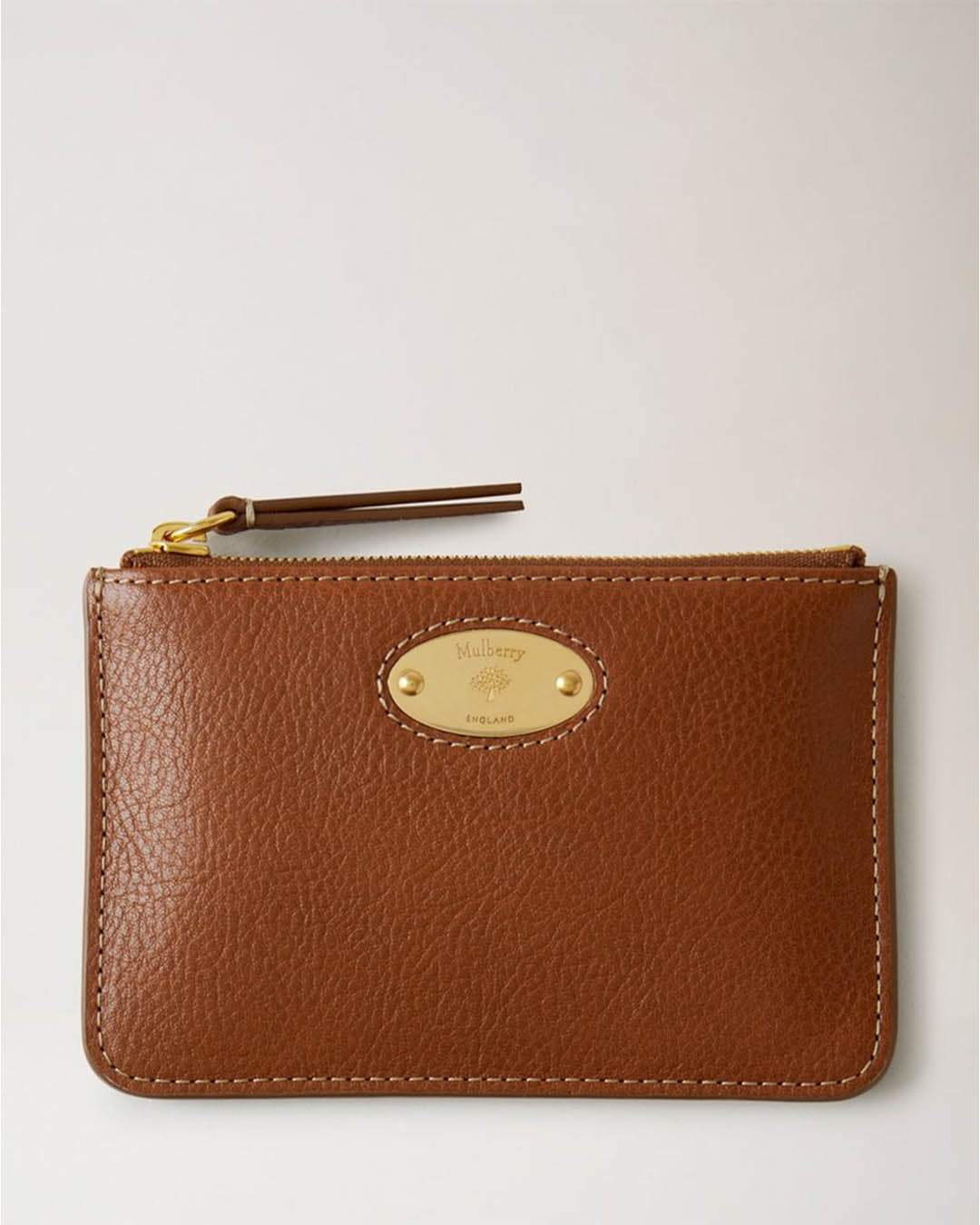 Mulberry Mulberry Plaque Small Zip Coin Pouch