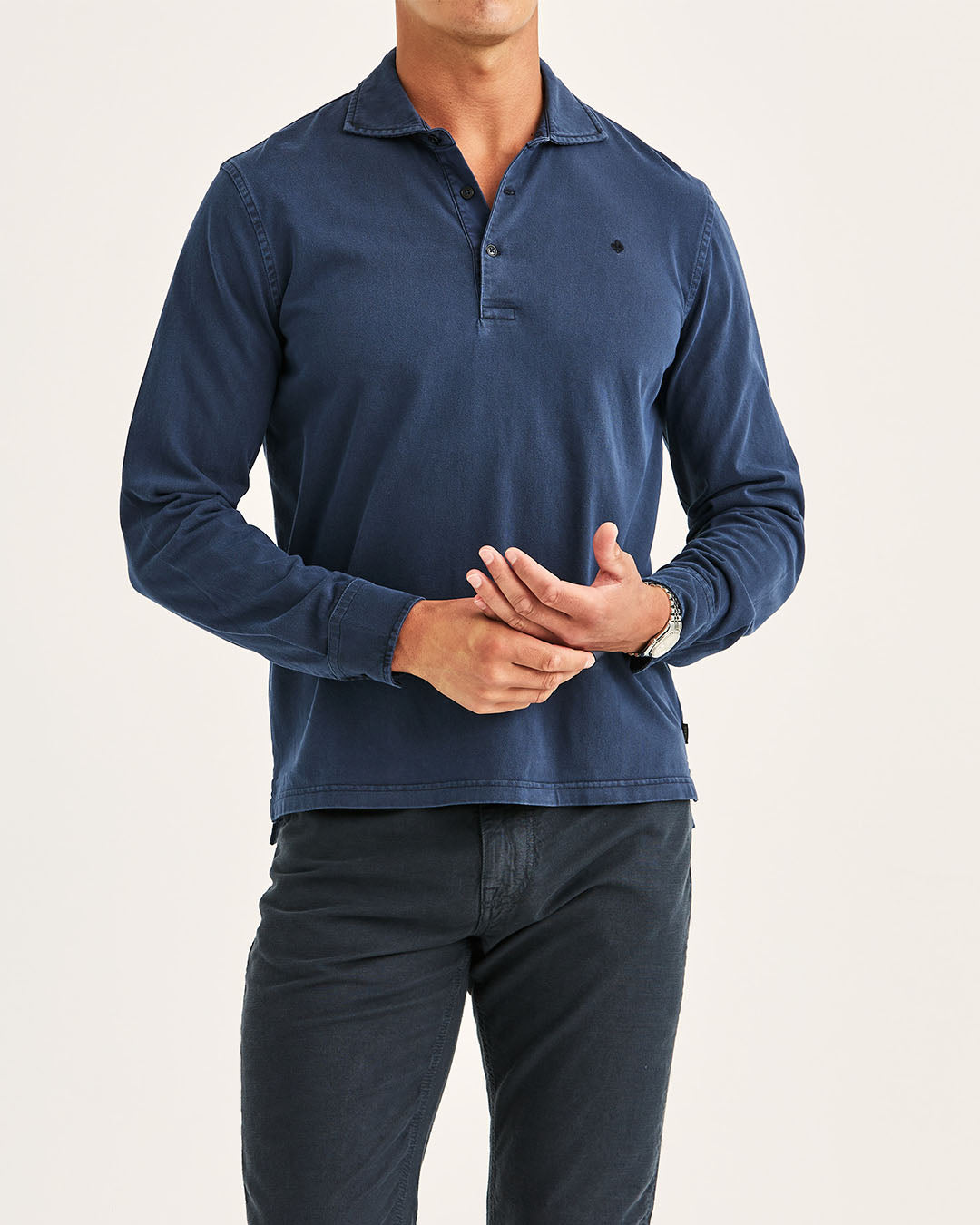 Morris Harland LS Polo Shirt