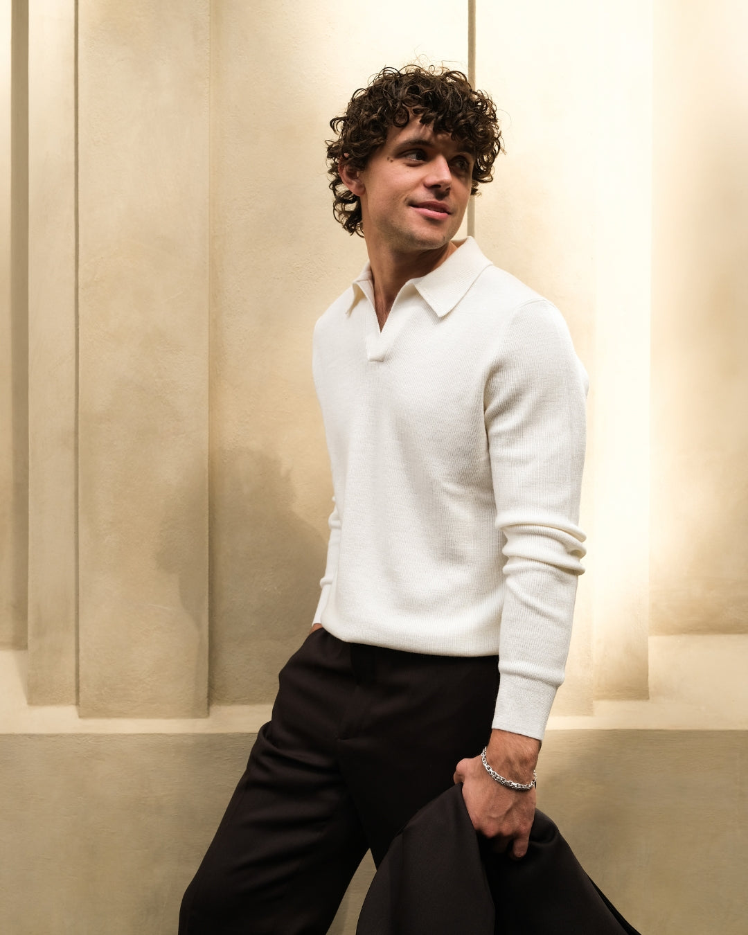 Gran Sasso Long Sleeve Polo