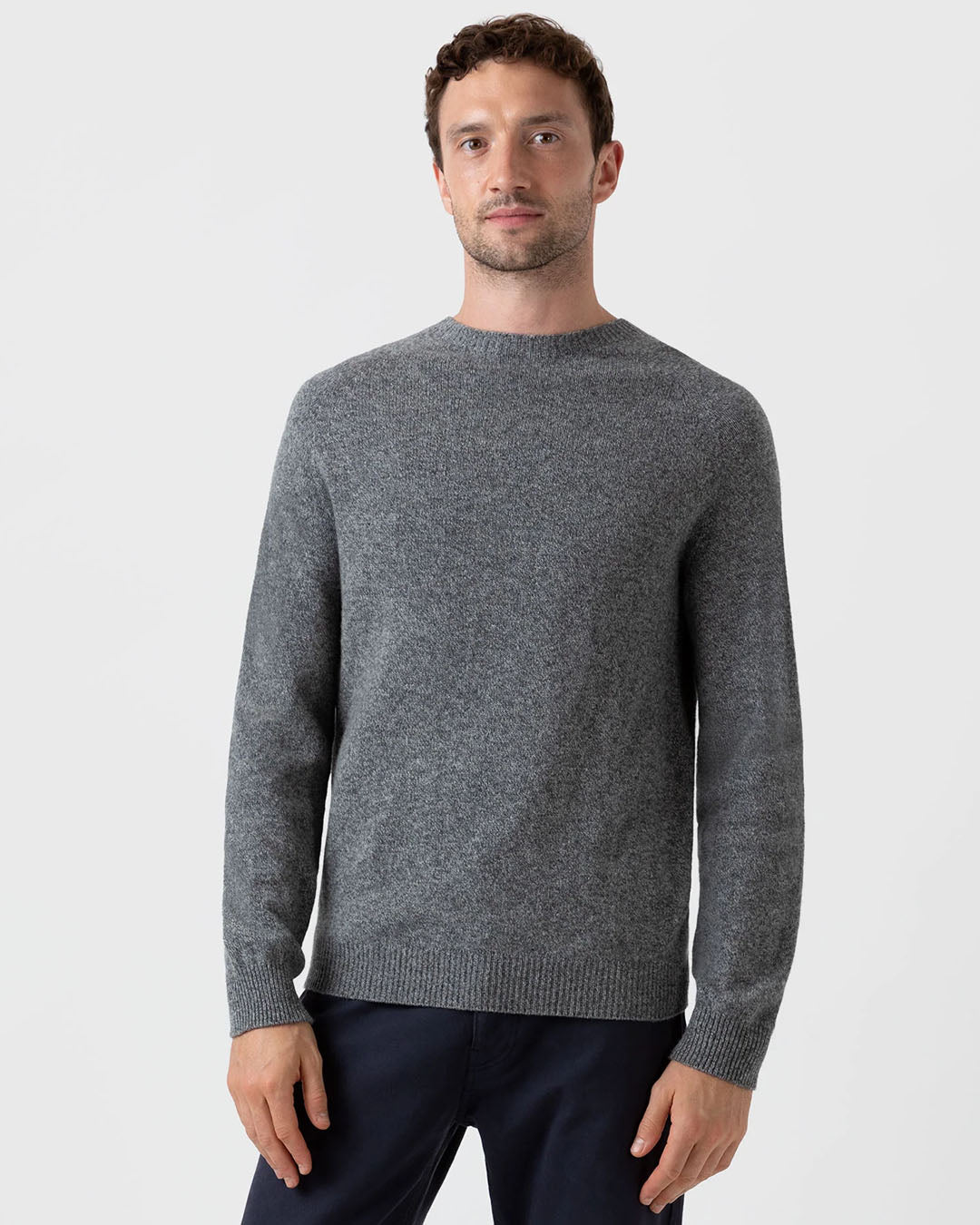 Sunspel Lambswool Crew Neck