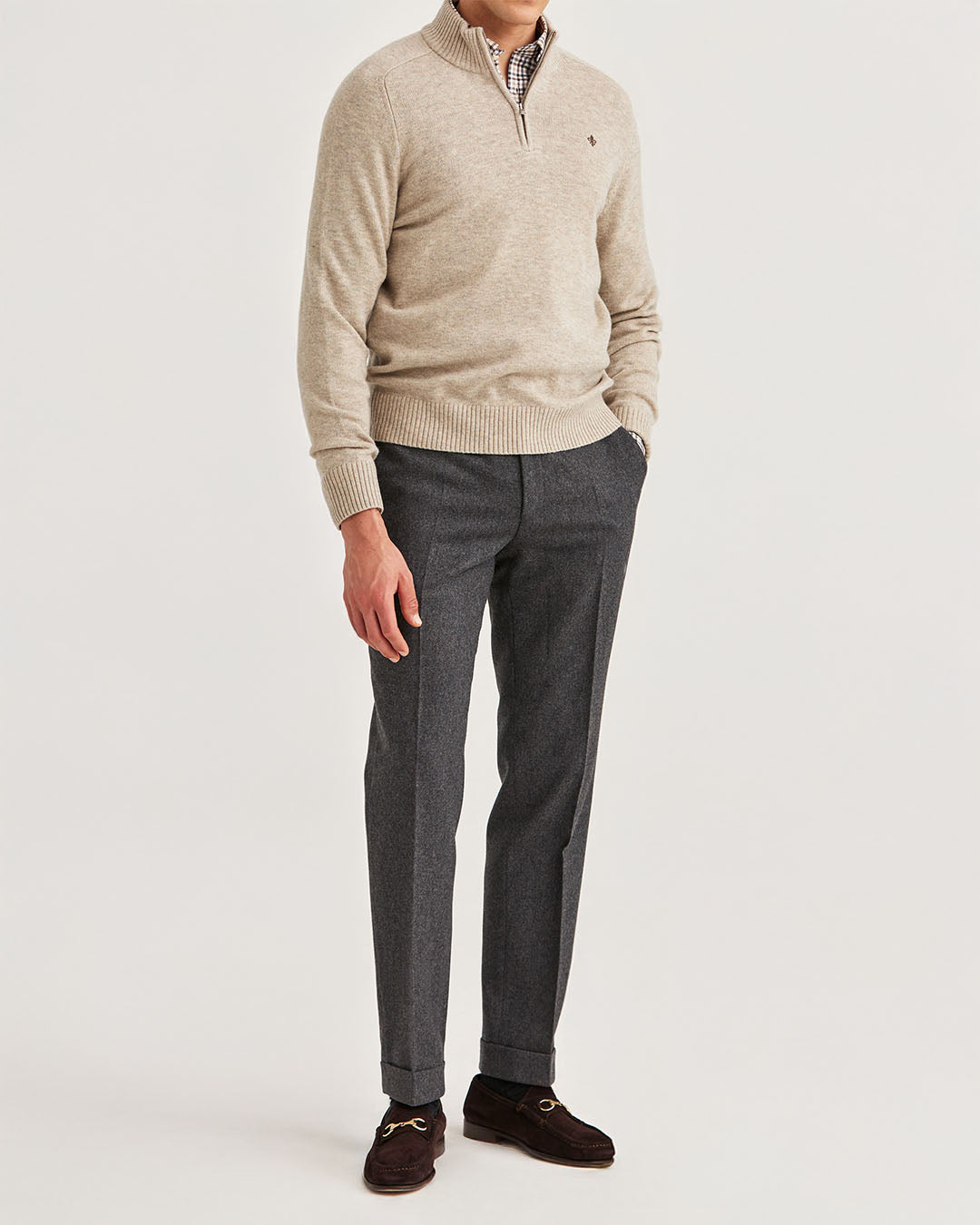 Morris New Hertford Half Zip