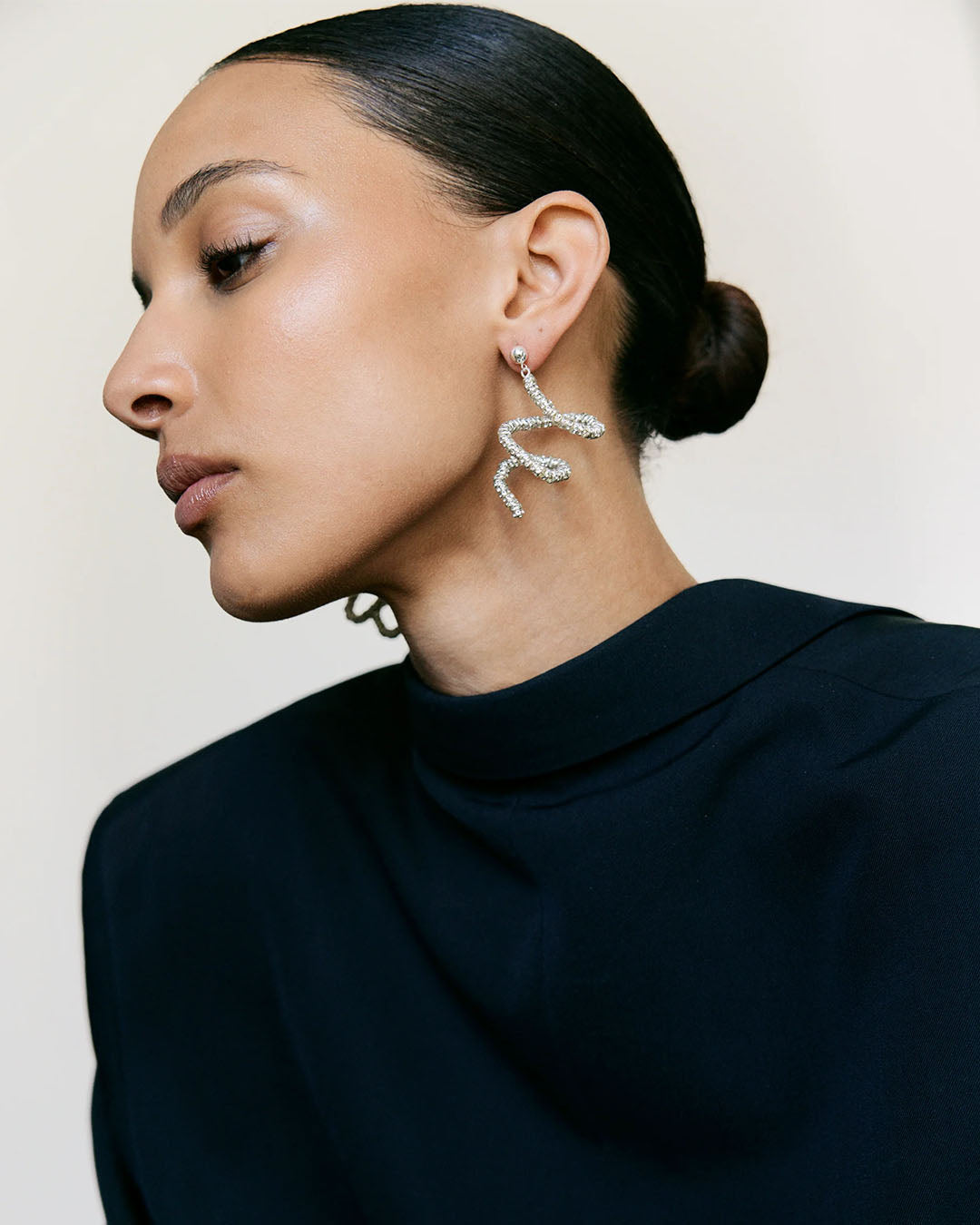Pearl Octopuss.Y Skinny Viper Earrings