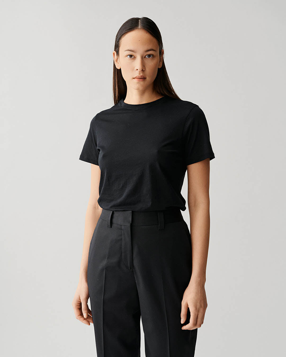 Julie Josephine Fine Cotton Roundneck Tee