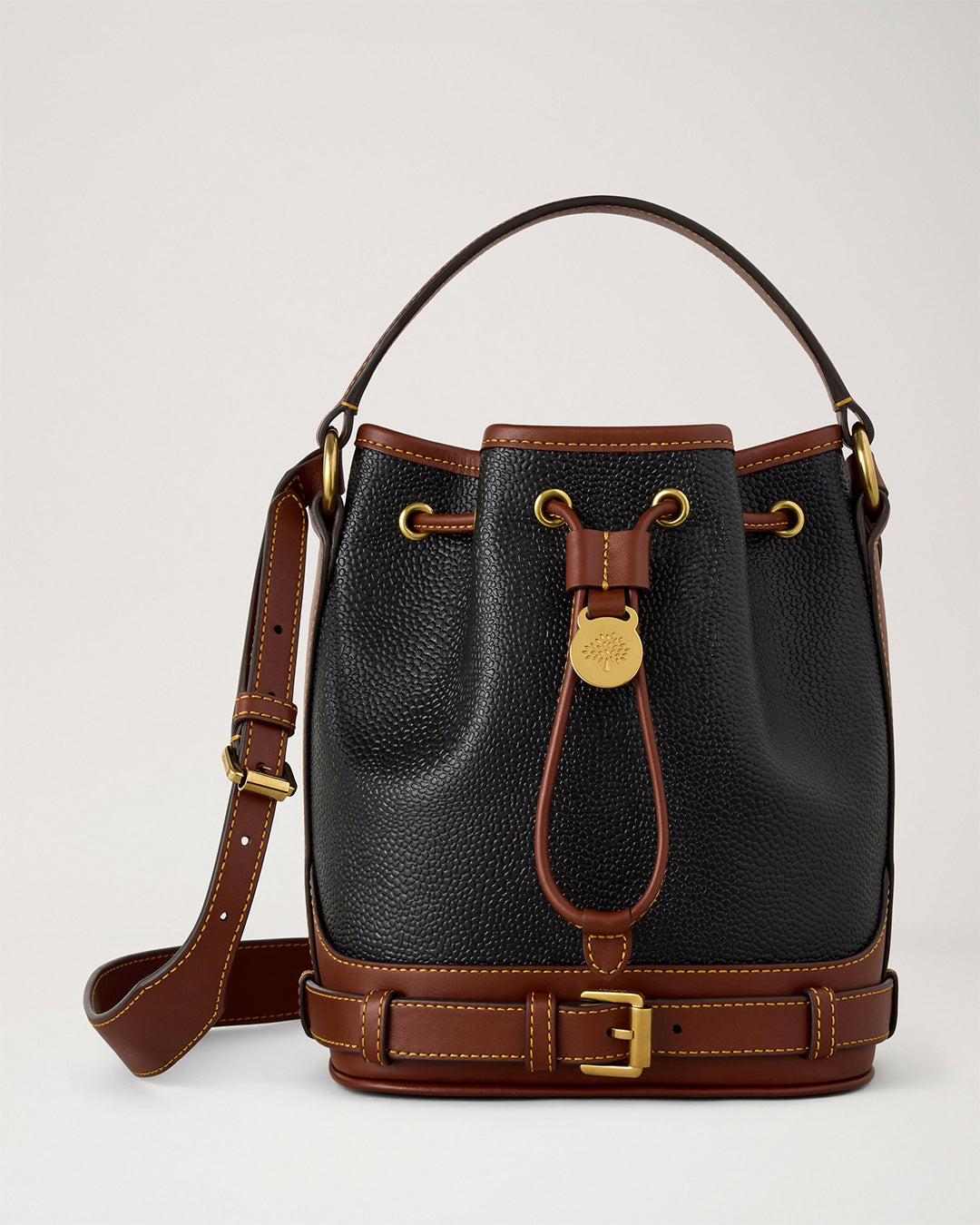 Mulberry Small Scotchgrain Bucket