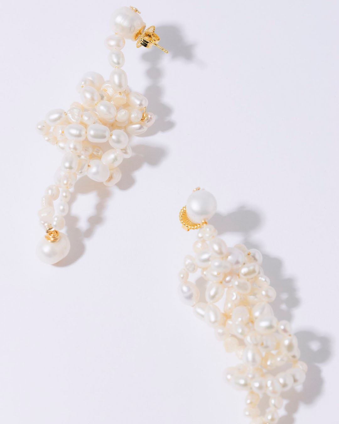 Pearl Octopuss.Y White Lotus Earrings