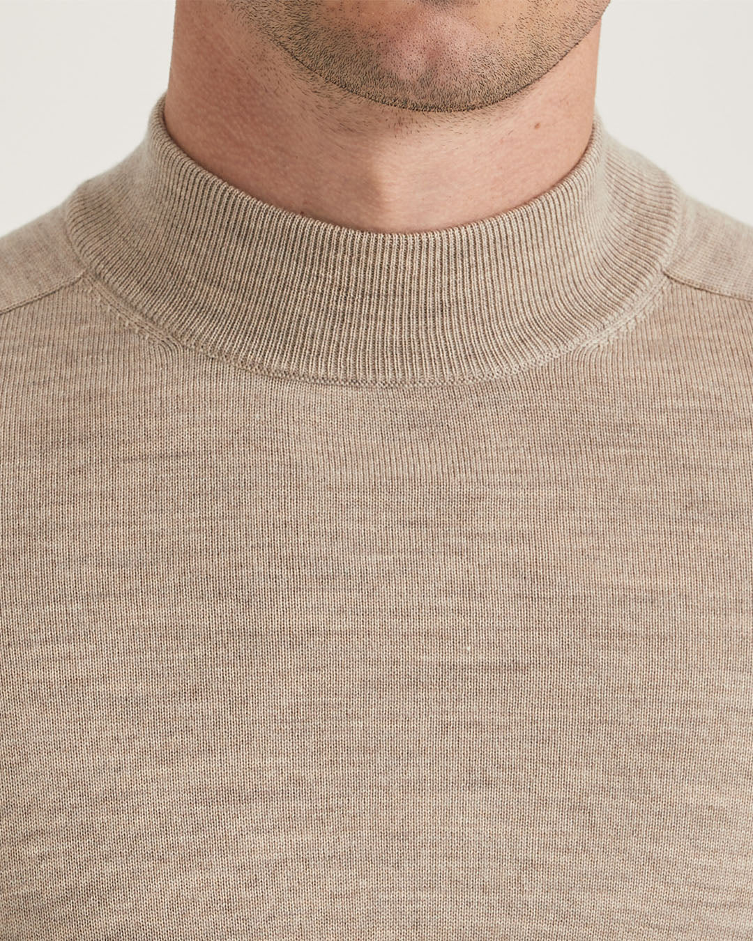 Morris Merino Mock Neck