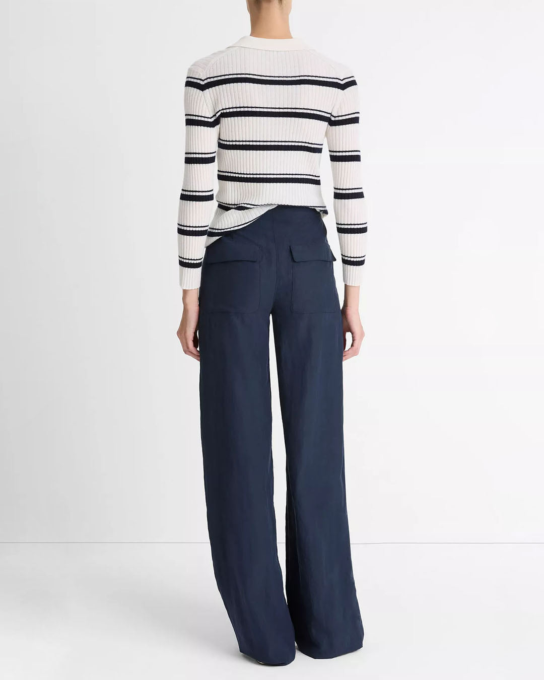 Vince Mid Rise Utility Drawstring Pant