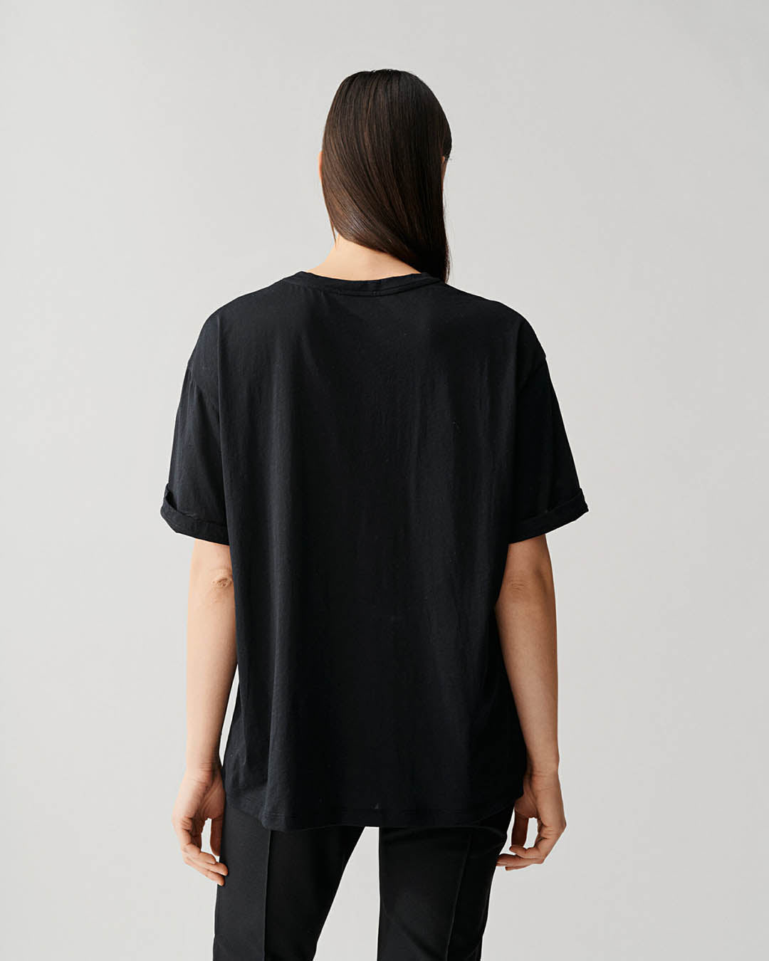 Julie Josephine Oversized Fine Cotton Tee