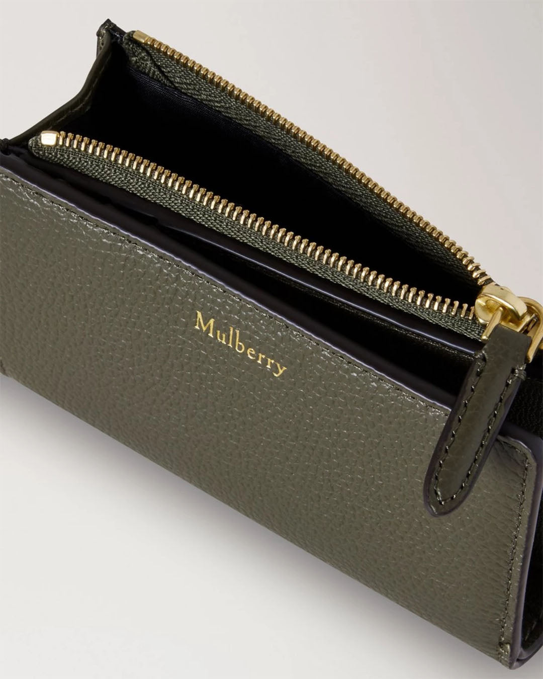 Mulberry Continental Bifold Zipped Wallet